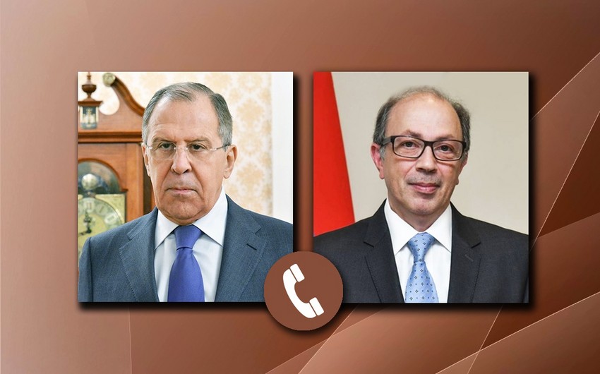 Sergey Lavrovla ermənistanlı həmkarı arasında telefon danışığı olub