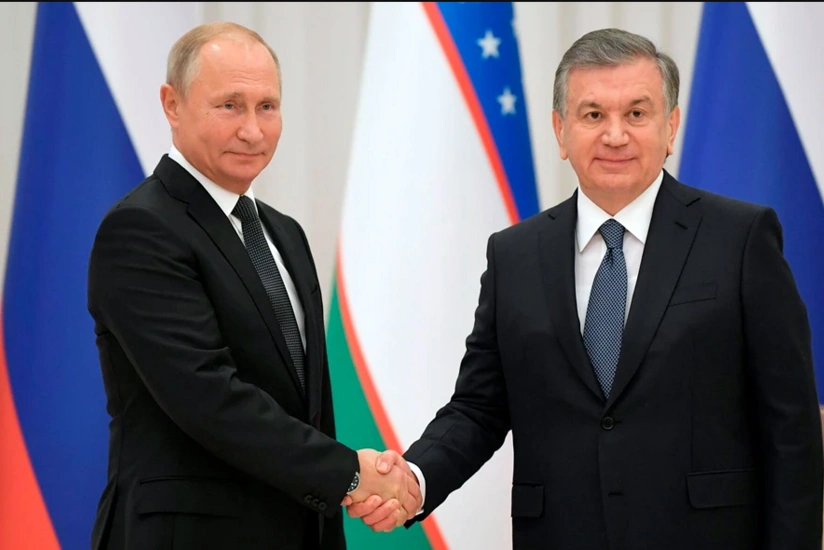 Rusiya və Özbəkistan prezidentləri arasında telefon danışığı olub