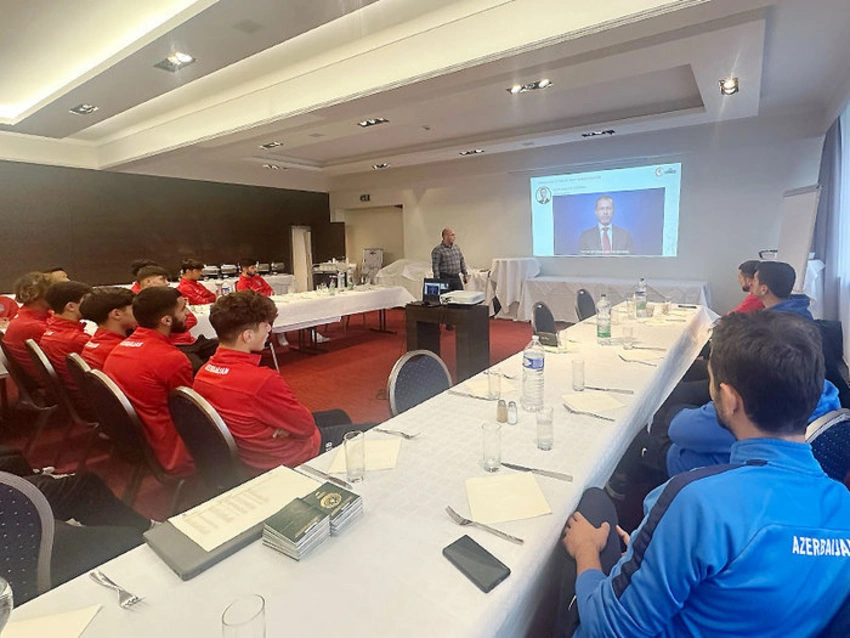Lüksemburqda Azərbaycan millisinin üzvlərinə danışılmış oyunlarla bağlı seminar keçirilib