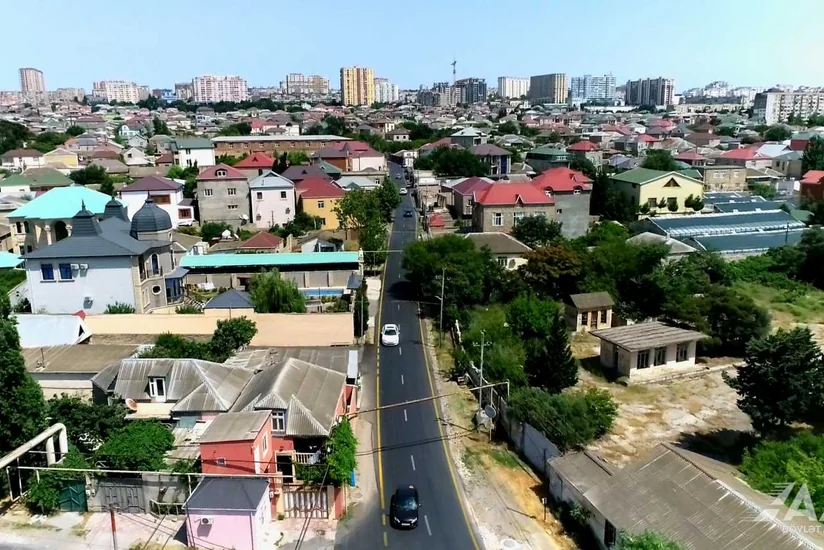 Bakının Xətai rayonunda 5 küçə təmir olunub