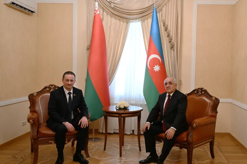 Azərbaycan və Belarus Baş nazirlərinin təkbətək görüşü keçirilir