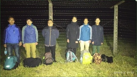 DSX: Azərbaycan sərhədini pozan 6 Nepal vətəndaşı saxlanılıb