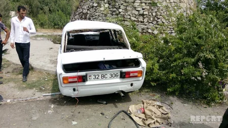 Bərdədə toy karvanının avtomobili 4 nəfəri vuraraq hadisə yerindən qaçıb: ölən və yaralananlar var - FOTO