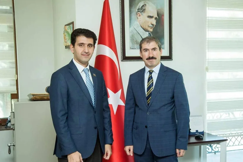 Millət vəkili Türkiyənin Gəncə şəhərinə təyin edilmiş yeni baş konsulu ilə görüşüb
