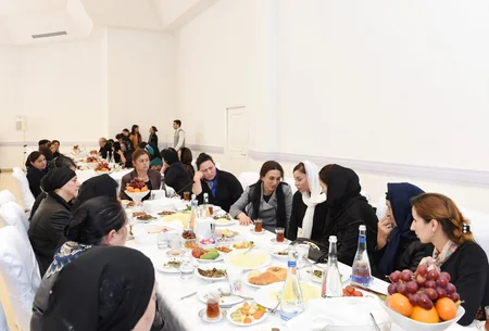 ​Heydər Əliyev Fondunun prezidenti adından şəhidlərin ruhuna ehsan verilib