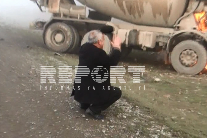 Azərbaycanda qardaş qardaşın gözü önündə yanaraq öldü - VİDEO