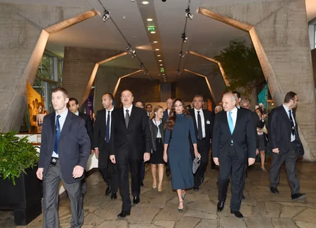 ​İlham Əliyev UNESCO Baş Konfransının 38-ci sessiyasının Liderlər Forumunda iştirak edib