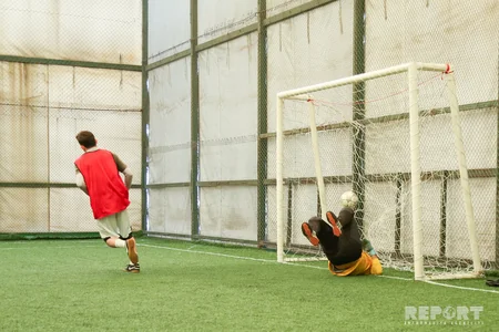 Futbol veteranları və tanınmış idmançılar arasında yoldaşlıq görüşü keçirilib - FOTO