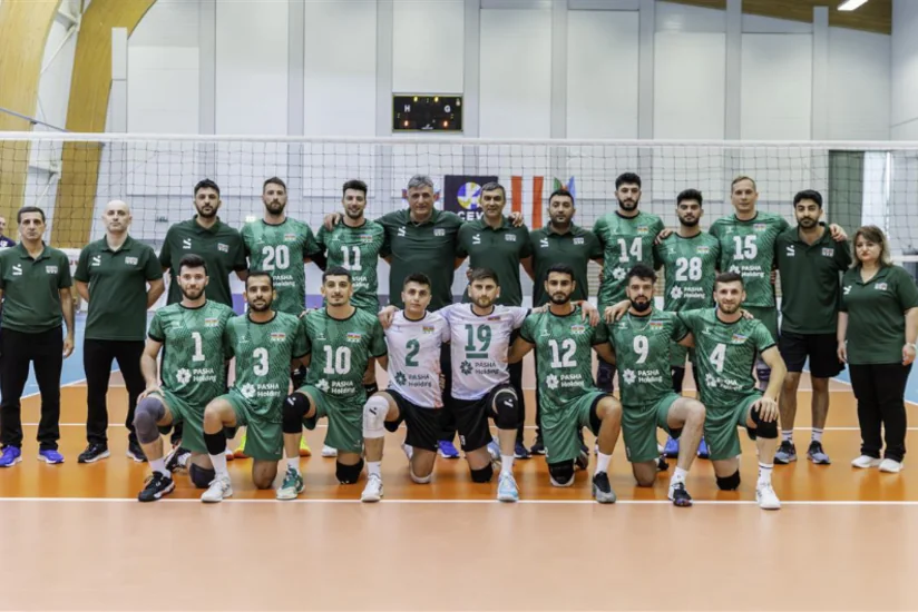 Azərbaycanın kişi voleybolçulardan ibarət yığması Gümüş Avropa Liqasında növbəti qələbəsini qazanıb