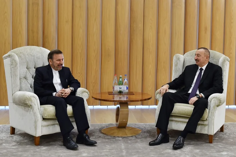 Prezident İlham Əliyev İranın Prezident Administrasiyasının rəhbərini qəbul edib