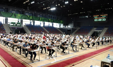 Prokurorluq orqanlarına işə qəbulla əlaqədar müsabiqənin yazılı imtahan mərhələsi keçirilib