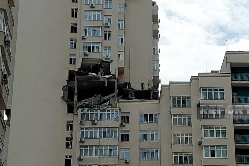 Result of Russian army's attack on Kyiv last night - PHOTO REPORTAGE