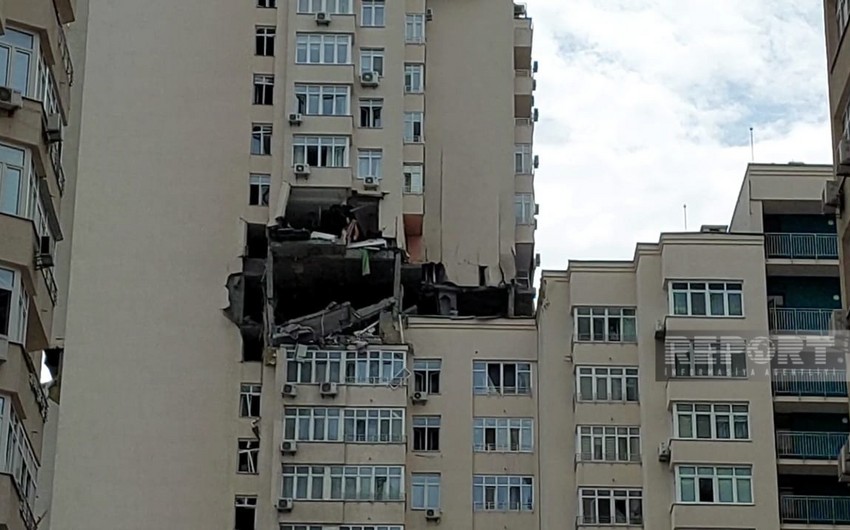 Rusiya ordusunun ötən gecə Kiyevə hücumunun nəticəsi - FOTOREPORTAJ 