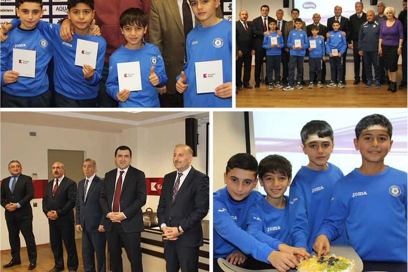 Kapital Bank gənc futbolçuları Mançesterə yola salıb