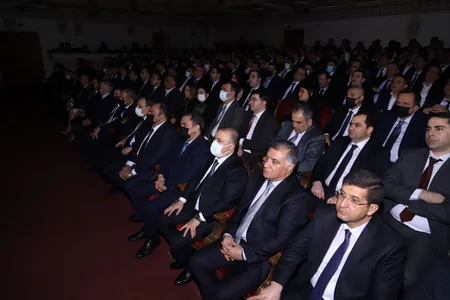 Prokurorluq əməkdaşları və veteranlar Opera və Balet Teatrında olub