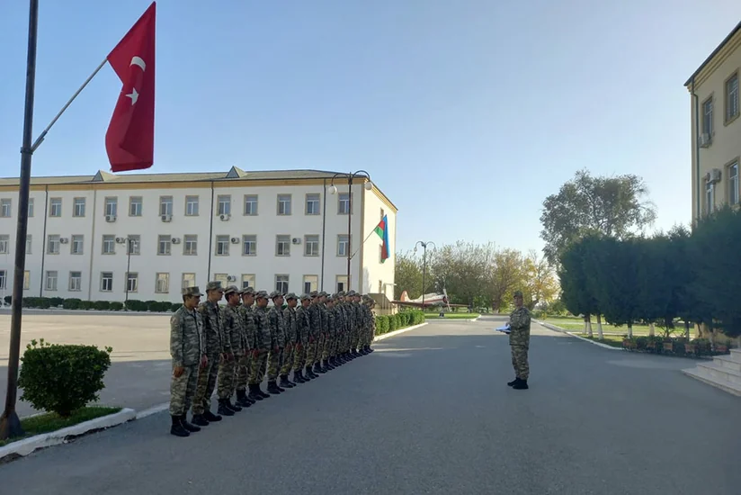 Türkiyənin Cümhuriyyət Bayramı münasibətilə orduda tədbirlər keçirilib