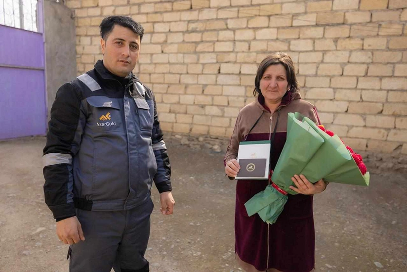 “AzerGold” Beynəlxalq Qadınlar Günü münasibətilə şəhid analarını ziyarət edib