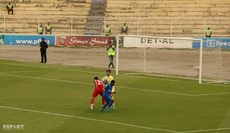 Kəpəz Gəncədə Keşlə ilə heç-heçə edib - VİDEO