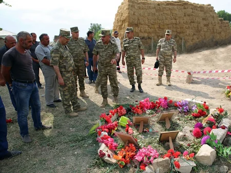 Defence Minister inspected combat readiness of units and formations located in the front line