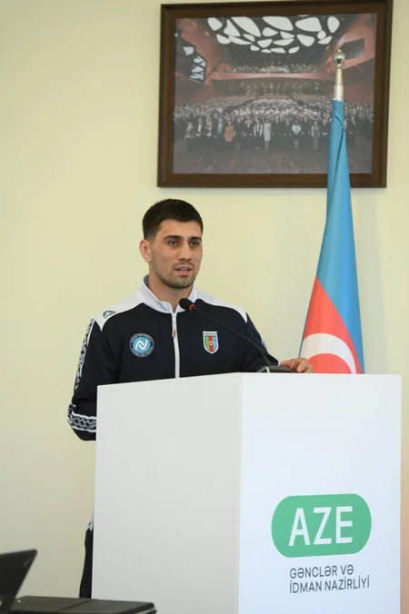 Fərid Qayıbov Avropa çempionatında uğur qazanmış cüdoçularla görüşüb