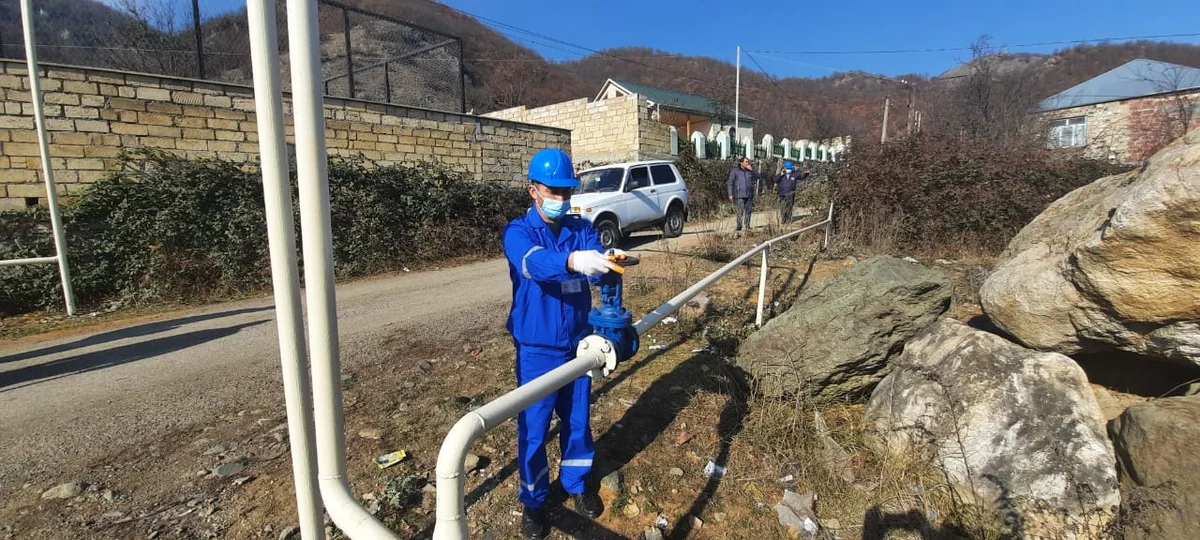 Göygöl rayonunun Toğanalı kəndinə qaz verilib