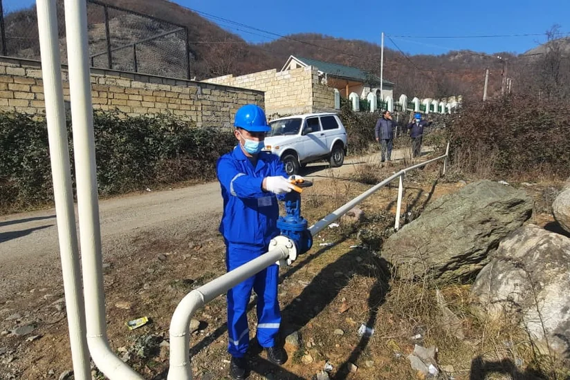 Göygöl rayonunun Toğanalı kəndinə qaz verilib