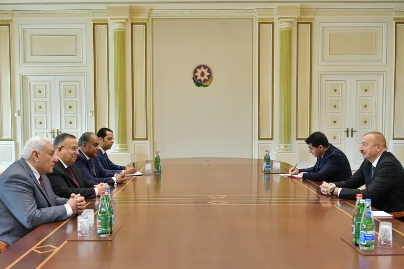 President Ilham Aliyev received delegation led by first deputy speaker of House of Representatives of Egypt