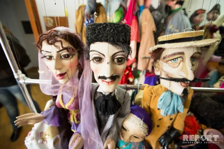 Dövlət Kukla Teatrından - REPORTAJ