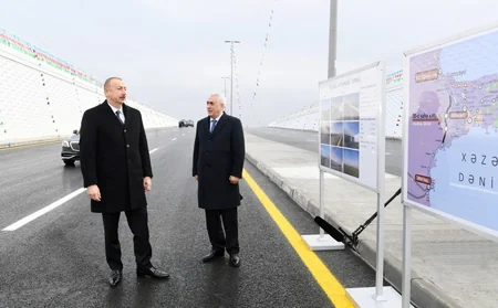 Prezident İlham Əliyev Pirşağıda avtomobil tunelinin açılışında iştirak edib - YENİLƏNİB