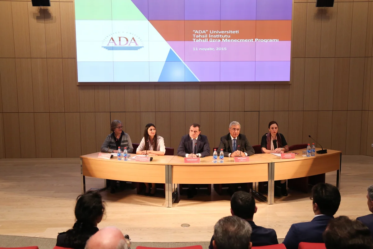 ADA Universitetində Təhsil üzrə Menecment magistr proqramının açılış mərasimi keçirilib