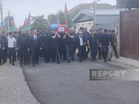 Sabirabadda Birinci Qarabağ müharibəsinin şəhidi Zülfüqar Abbasov dəfn edilib - YENİLƏNİB