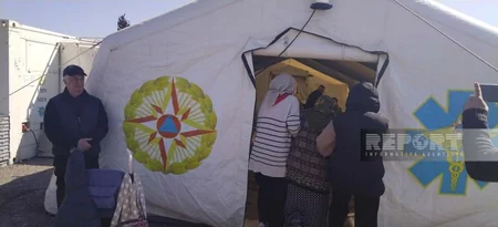 FHN-in Türkiyədəki hospitallarına zəlzələdən zərərçəkmiş 1700-ə yaxın şəxs müraciət edib