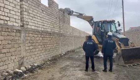 Предотвращено незаконное строительство на Абшероне