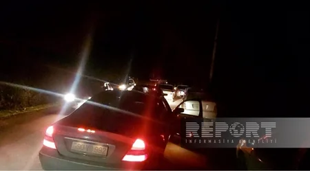 В Гёйчае столкнулись четыре автомобиля, есть пострадавшие