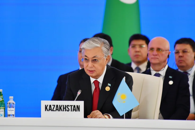 Tokayev: “Qazaxıstanla Azərbaycan arasında münasibətlər yüksələn xətt üzrə inkişaf edir”
