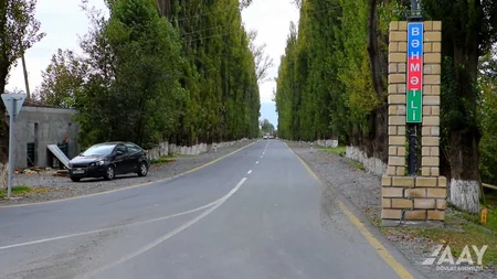 Zaqatalada Əliabad-Bəhmətli-Kürdəmir-Lahıc yolu yenidən qurulub