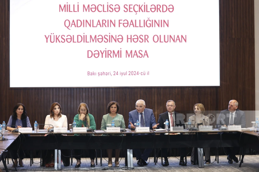 Qadınların seçkilərdə iştirakı məsələsi müzakirə edilib