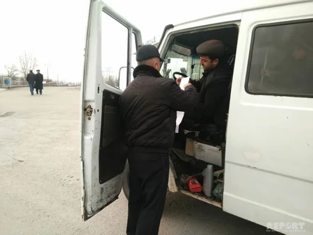 Dövlət Avtomobil Nəqliyyatı Xidməti Şəkidə 15 sürücünü cərimələyib