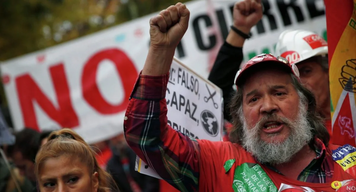 Spanish People Protest Against Government Spending Cuts