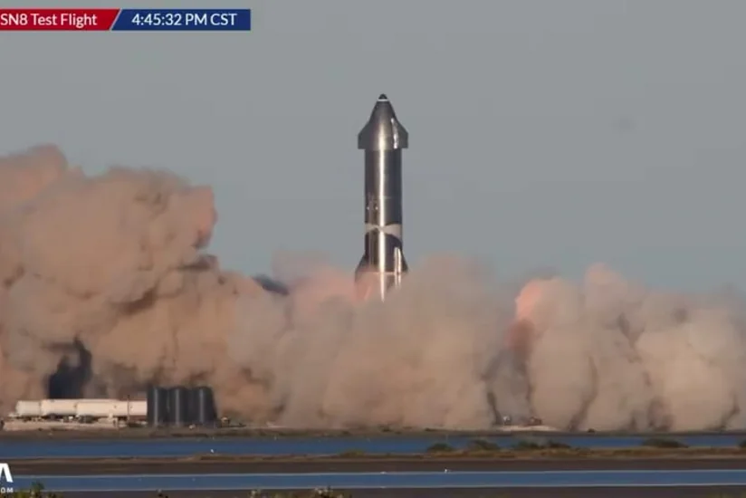 Прототип Starship разбился после испытательного полета