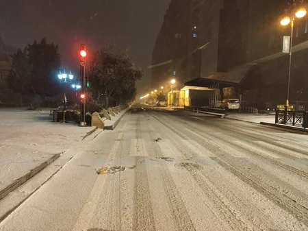 Bakıda qışın ən soyuq gecəsi - YENİLƏNİB