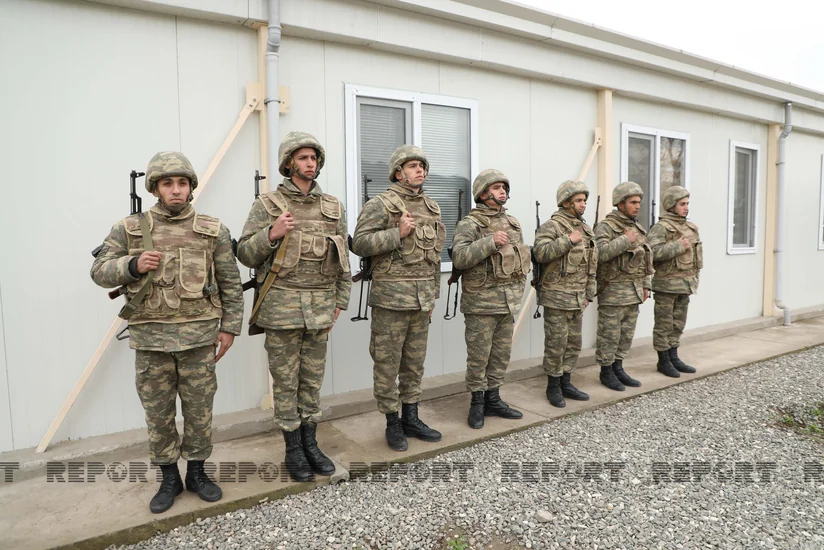 Qalib ordunun əsgərləri Ağdamda xidmətlərini qürurla davam etdirirlər