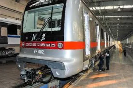 The first unmanned subway line put into service in Beijing
