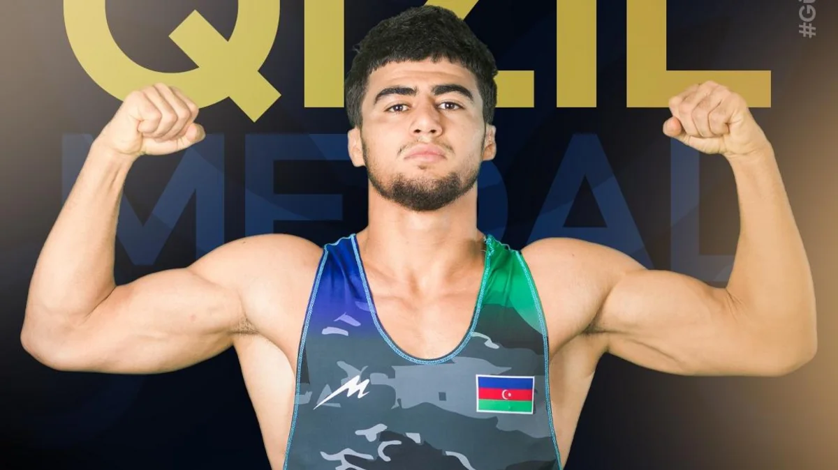 Azərbaycanın daha bir güləşçisi Avropa çempionatında qızıl medal qazanıb