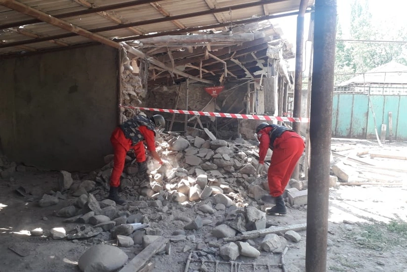 В селах Товузского района обнаружили остатки снарядов