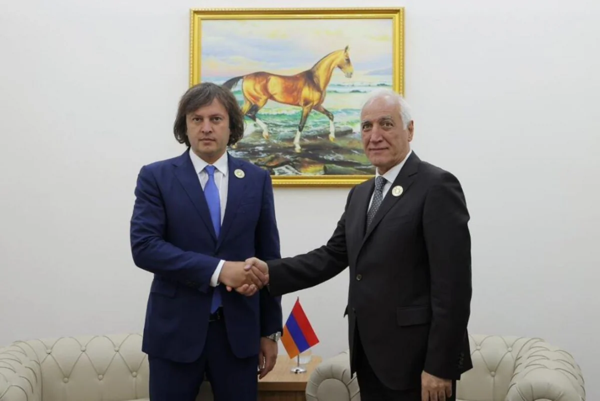 Georgian PM, Armenian president discuss situation in South Caucasus