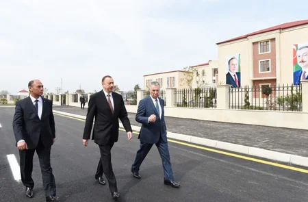 ​Prezident İlham Əliyev Bərdəyə səfər edib