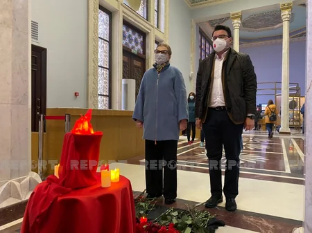 Fighters who died in World War II commemorated in Azerbaijan's VDNkh pavillion
