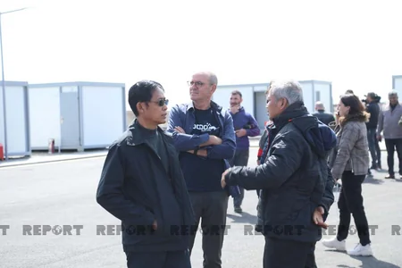 Participants of int'l mining conference visit Azerbaijan's Aghdam