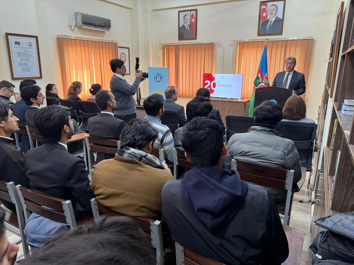 Victims of Azerbaijan's Black January Tragedy remembered in Pakistan